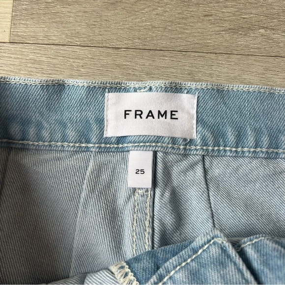 FRAME PINTUCK LOW RISE FLARE IN VANDERBILT​​ - Picture 8 of 9